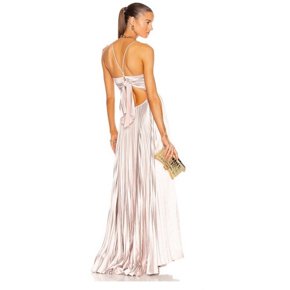 ALC Aries/Gemini Dress in Pink. - Picture 3 of 10